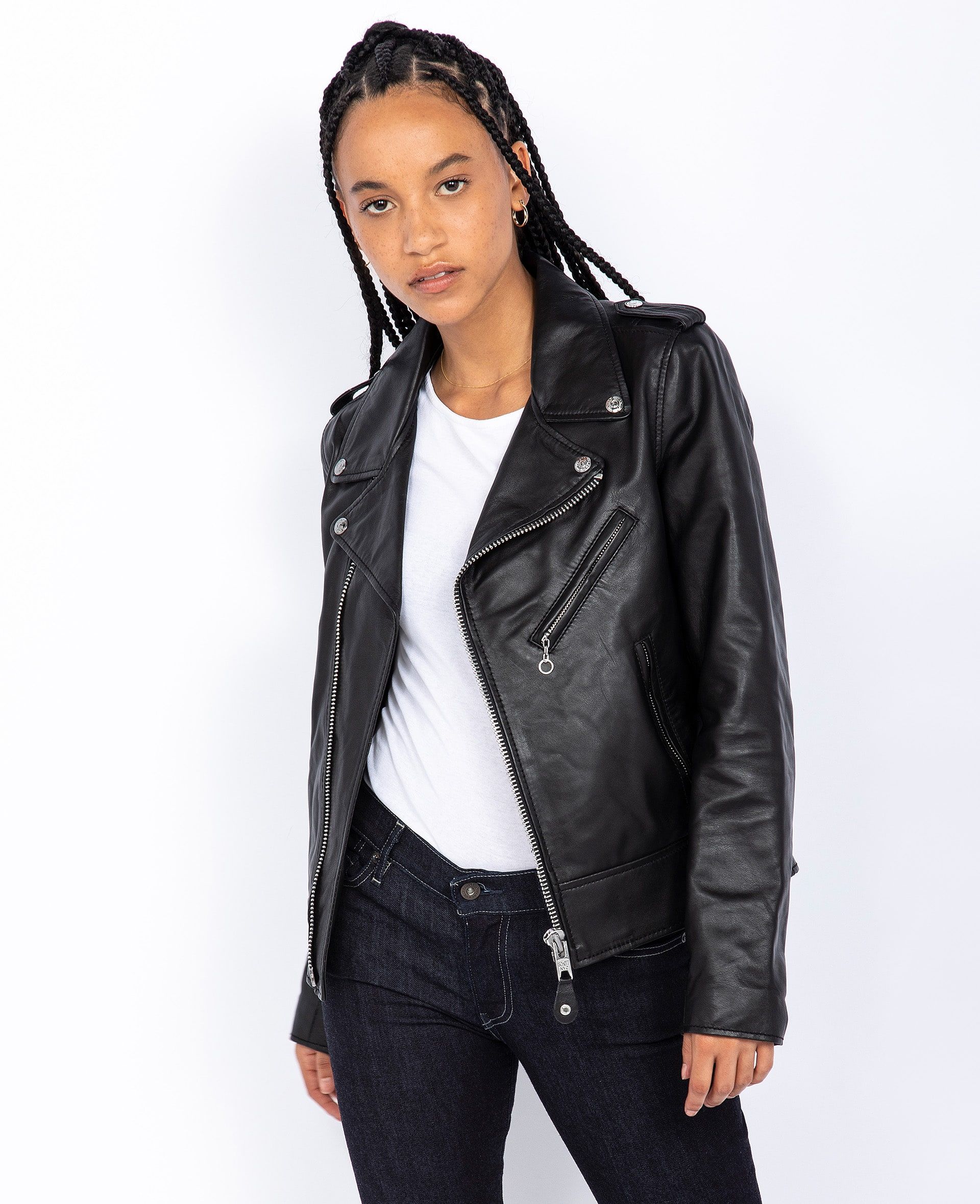 Schott NYC Women's Legendary Perfecto® jacket, lambskin leather nahkatakki