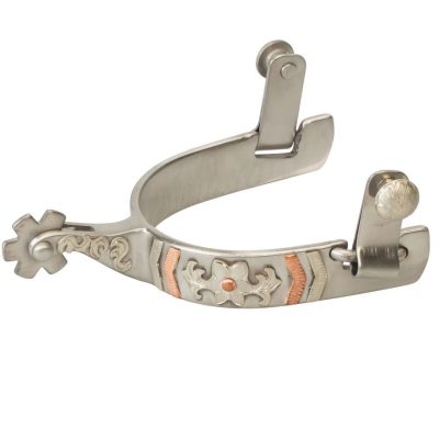 Kannukset Weaver Ladies Spur with Floral Design