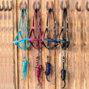 Riimu & köysisetti Lami-Cell Montana halter with lead rope