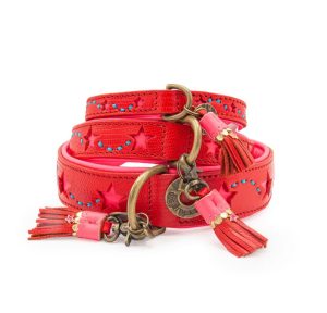 DWAM Koiran kaulapanta Pink Star