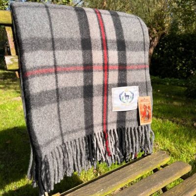 Belpo villahuopa Tartan Thomson Grey