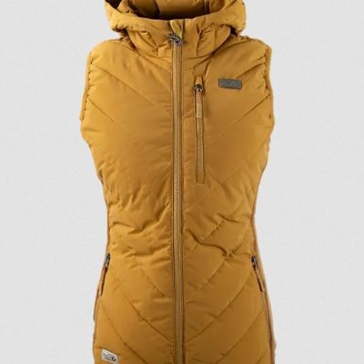 Ranch Girls Hooded Hybrid Vest Ava cinnamon liivi
