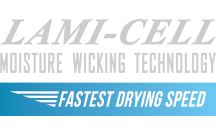 Lami-Cell Moisture Wicking Technology
