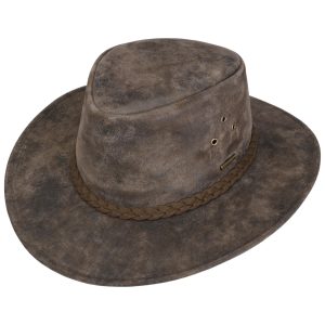 Nahkahattu Stetson Western Pigskin Leather Hat