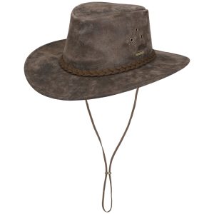 Nahkahattu Stetson Western Pigskin Leather Hat
