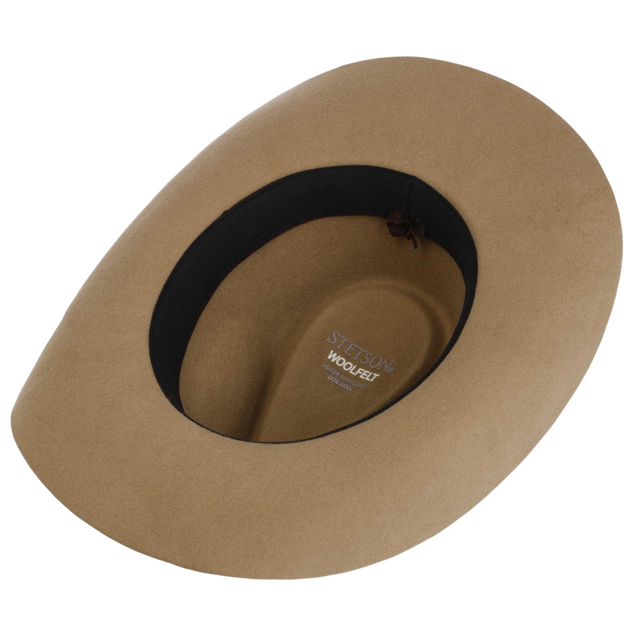 Hattu Stetson Limington Western Wool Hat beige