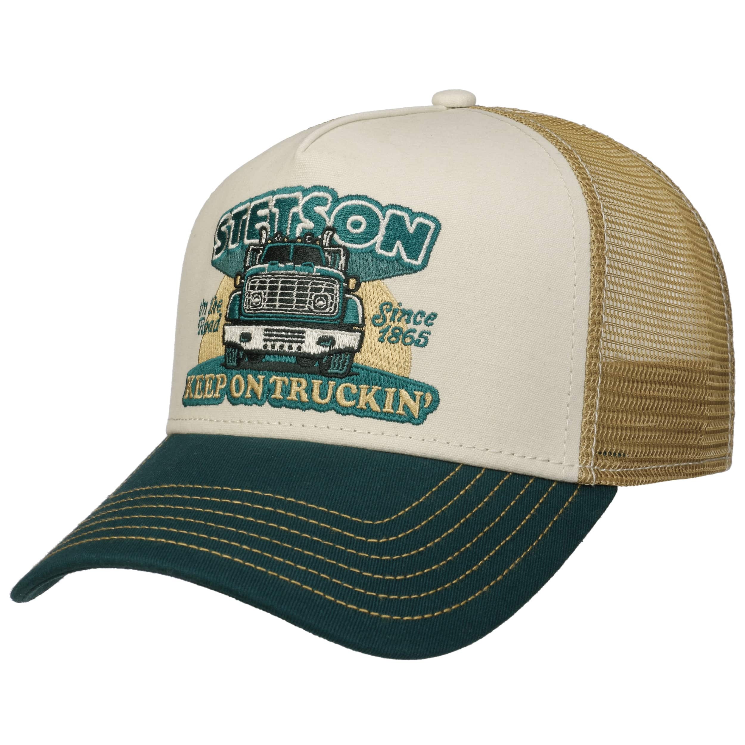Cap Stetson TC Keep On Trucking lippalakki