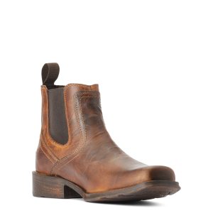 Ariat Men’s Midtown Rambler Barn Brown D tai EE