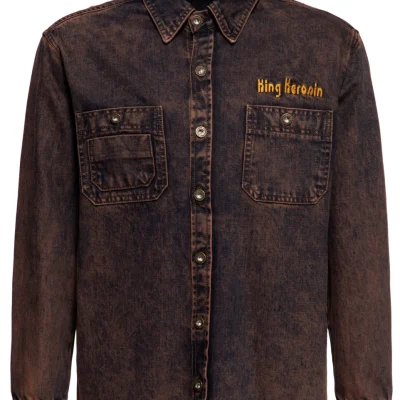 King Kerosin Workwear Shirt Split The Road paita