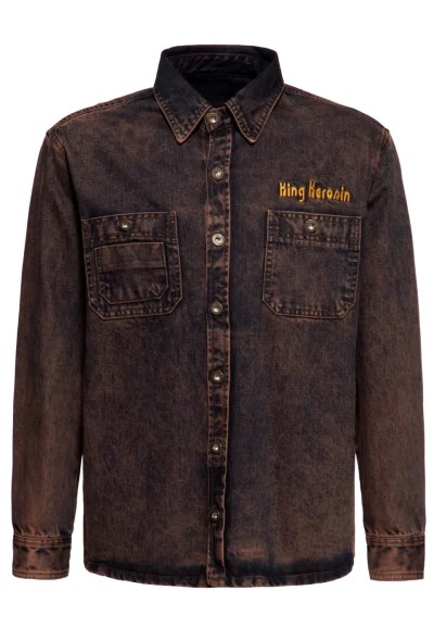 King Kerosin Workwear Shirt Split The Road paita
