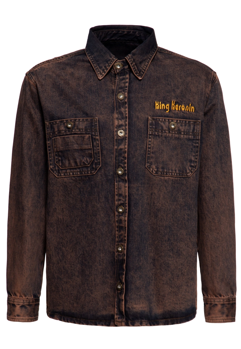 King Kerosin Workwear Shirt Split The Road paita