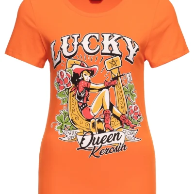 Queen Kerosin T-Shirt Lucky T-paita