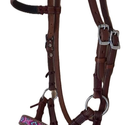 Sidepull XXL GVR Pink Beads