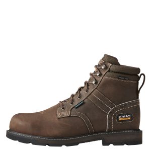Ariat Men's Work Boot Groundbreaker 6" Lace Steel Toe H2O