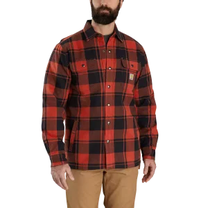 Carhartt Men's Relaxed Fit Flannel Sherpa Lined Shirt paitatakki