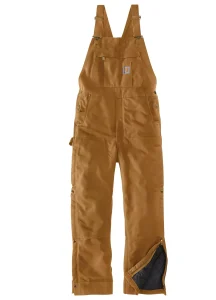 Haalarit toppauksella Carhartt Firm Duck Insulated Bib Overall