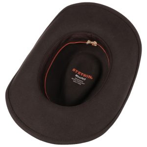Hattu Stetson Hackberry Western Hat