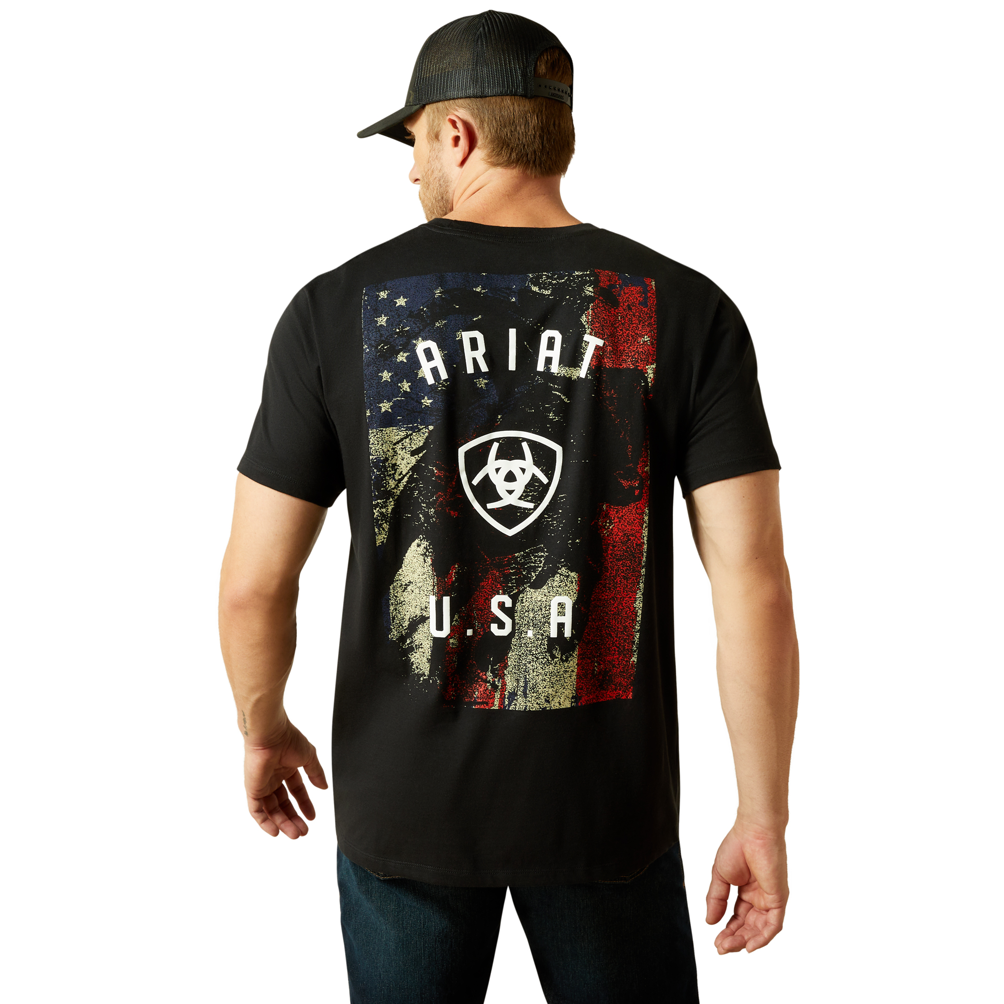 Ariat Men's T-Shirt Faded Bull T-paita