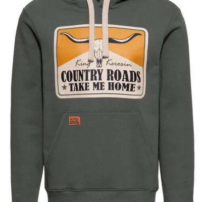 King Kerosin Hoodie Country Roads huppari