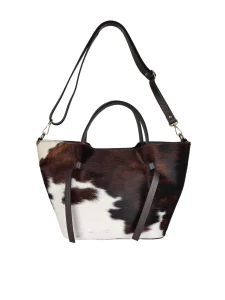 Laukku Florence Leather Handbag Fur