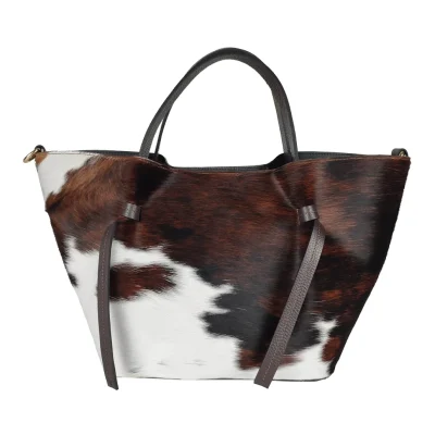 Laukku Florence Leather Handbag Fur