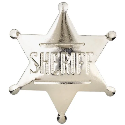 Sheriffin rintamerkki Sheriff Badge