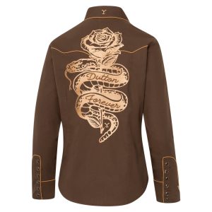 Yellowstone Women's Blouse Dutton forever westernpaita