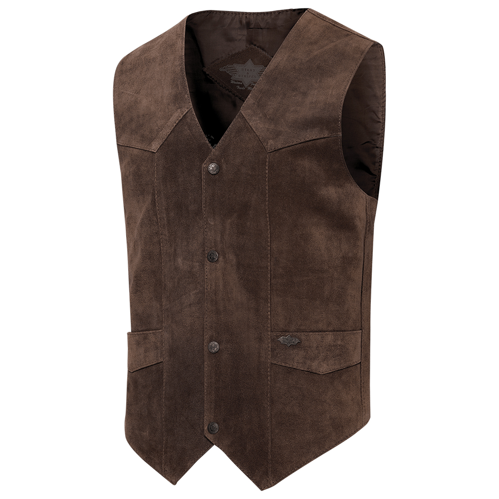 Stars & Stripes nahkaliivi Men's Vest Alabama