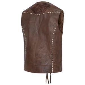 Stars & Stripes nahkaliivi Men’s Vest Alamo