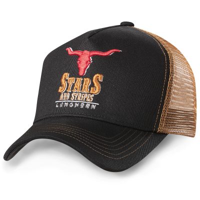 Cap Stars & Stripes TC Longhorn Black lippalakki