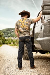 Yellowstone T-Shirt Ride for the Brand camo T-paita