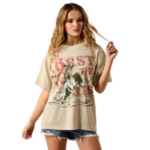 Ariat Women’s T-Shirt Bull Rider Arched T-paita